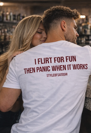 I FLIRT FOR FUN - Premium T-Shirt