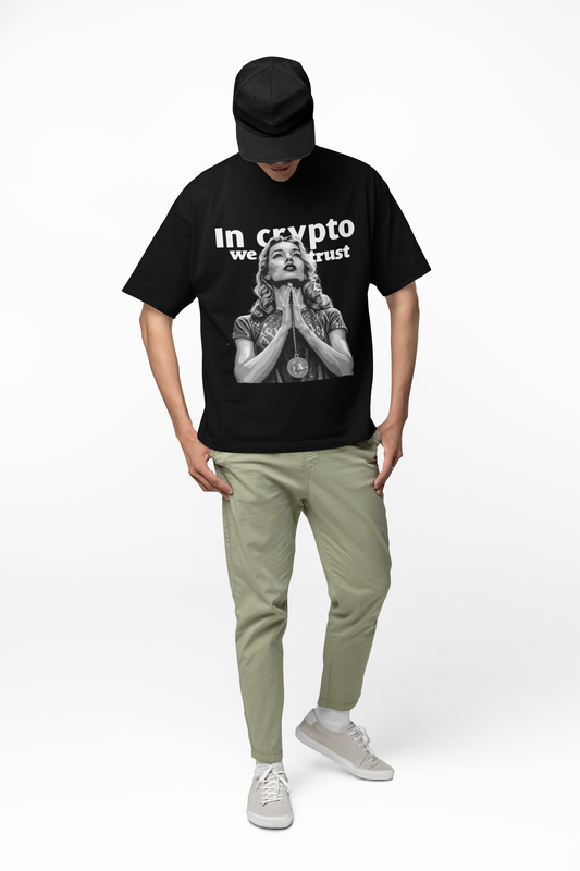 In Crypto we trust - Premium Organic Oversize Blast